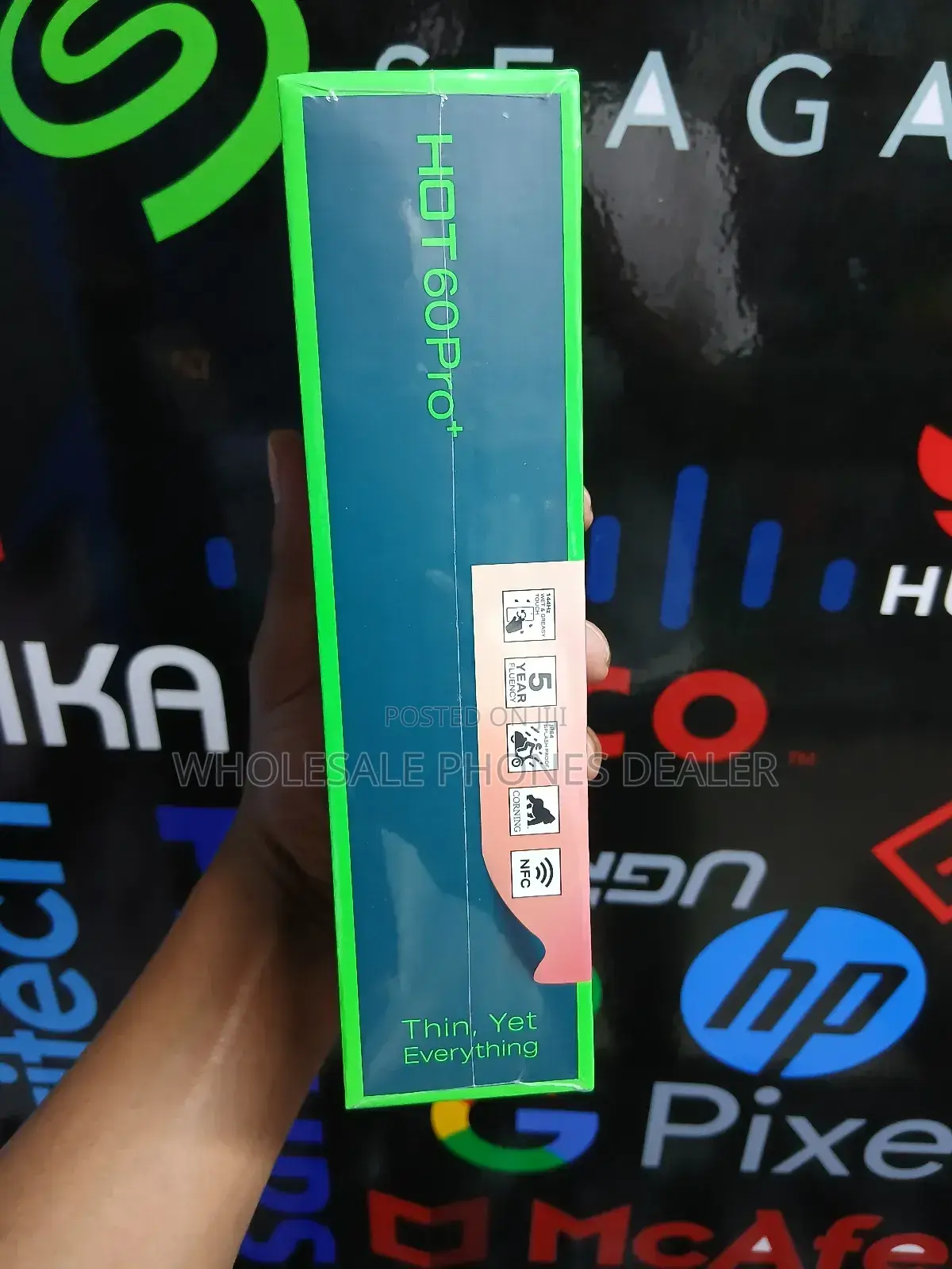 New Infinix Hot 60 Pro+ 128 GB Black