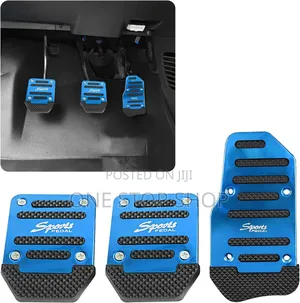 Blue Manual Pedal Clutch Brake Covers