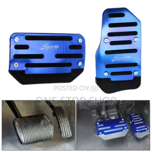 Blue Automatic Gas Brake Foot Pedal Cover