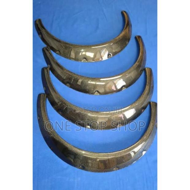 4pcs Universal Carbon Fender Flares