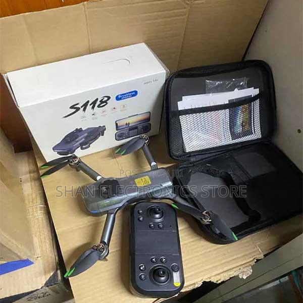Obstacle Smart Sensors Long-Lasting S118 Brushless Motor Drone - main view
