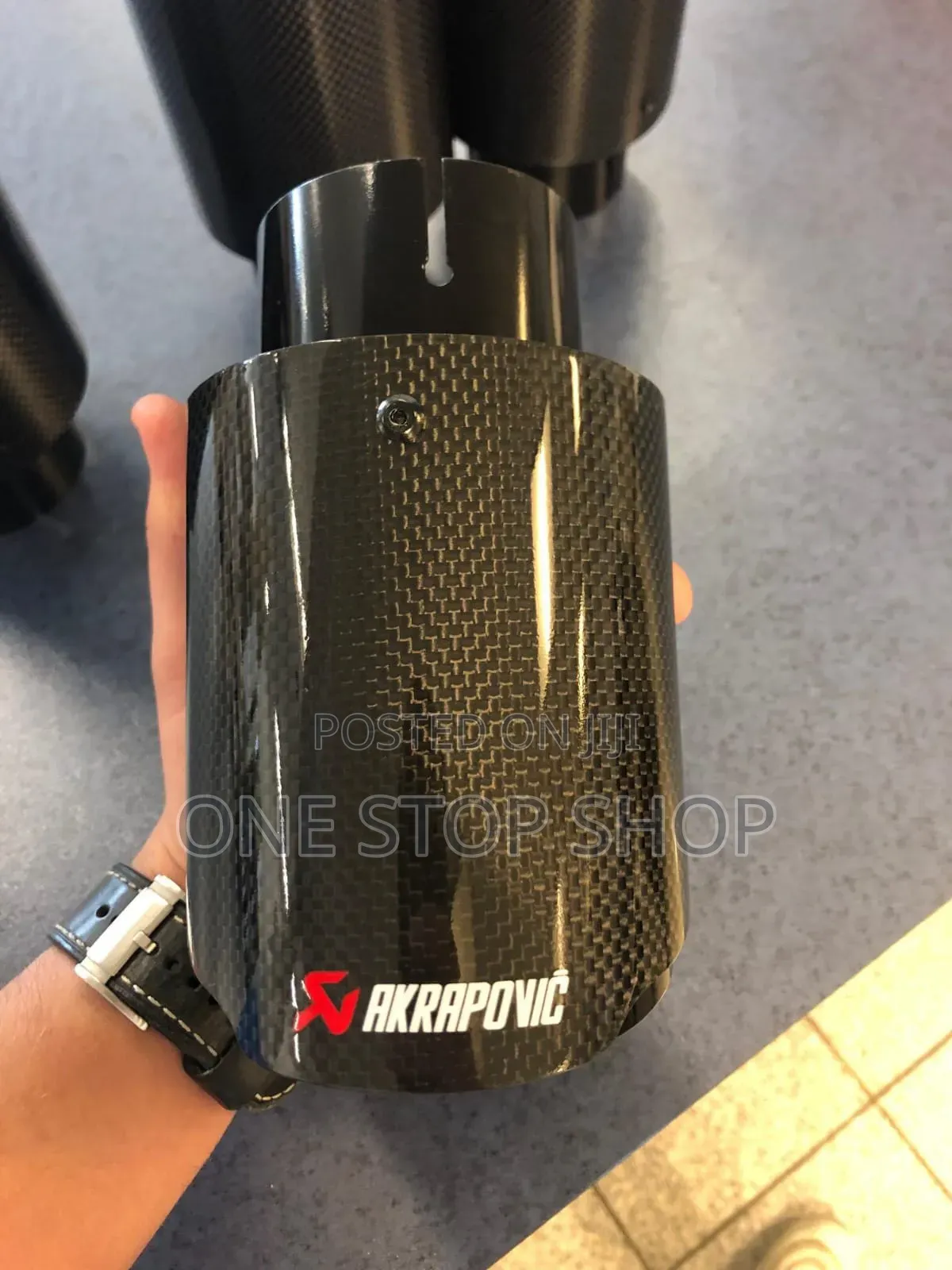 Carbon Fiber Style Akrapovic Exhaust Tip