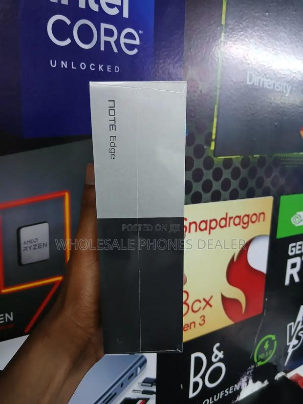 New Infinix Note Edge 256 GB Silver - thumbnail 3