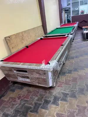 Marble Top Billiard Pool Table – Coin Operated