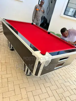 Coin Operated Pool Table – Marble Top Finish