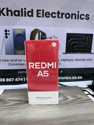 New Xiaomi Redmi A5 4G 128 GB Black