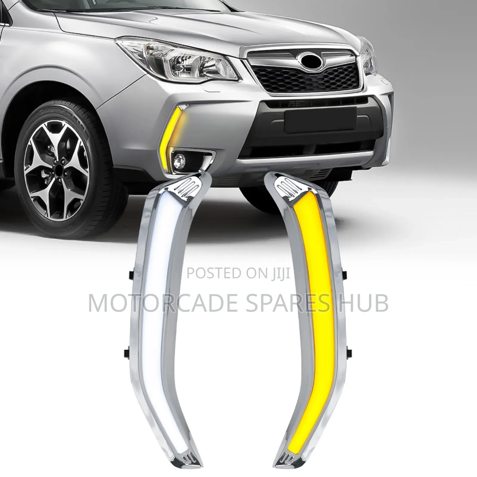 Subaru Forester SJG Color Bumper DRL Lights