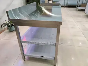 Preparation 3 Tiers Stainless Steel Working Table Work Table::