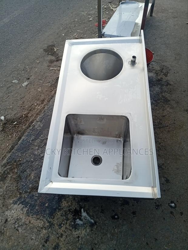 Stainless Steel Sluice Sink And Sink.