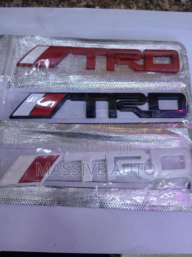 Buy Trd Logo Emblem/ Trd Car Logos/ Emblem