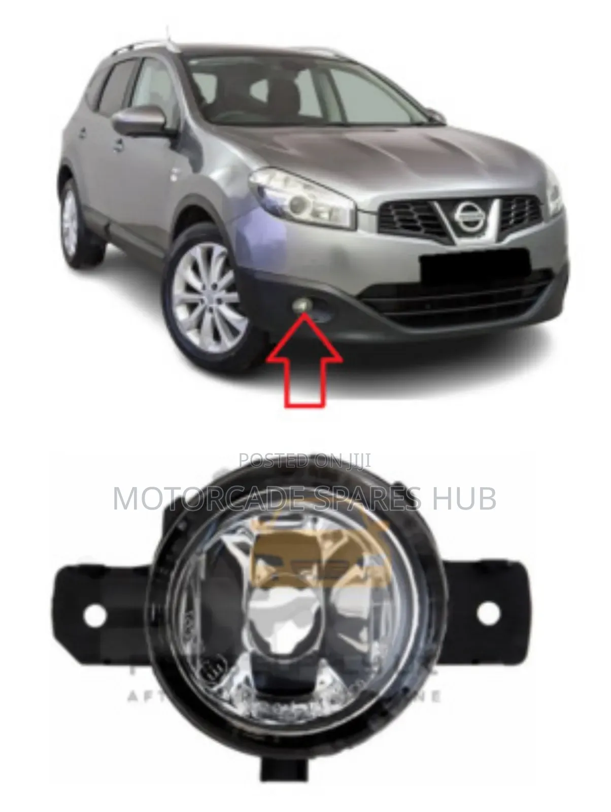 Nissan Dualis Fog Light