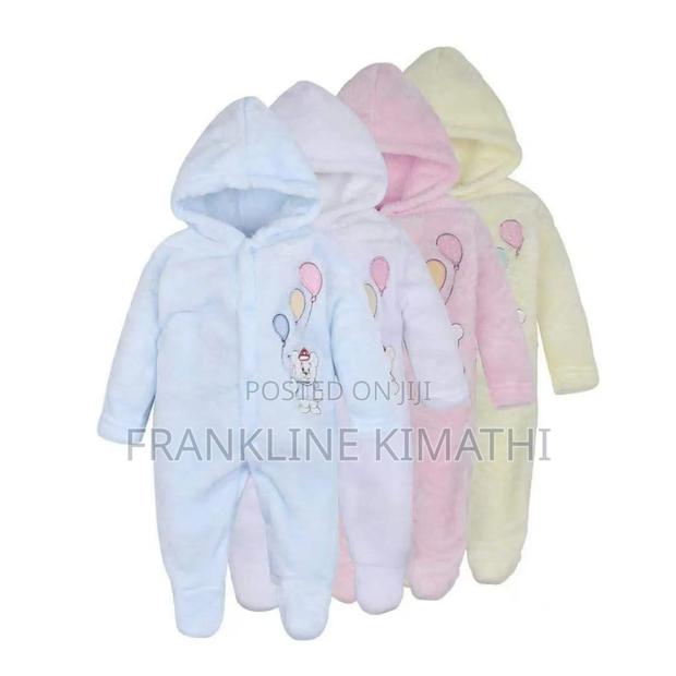 Unisex Baby Hooded Jumpsuits - main view