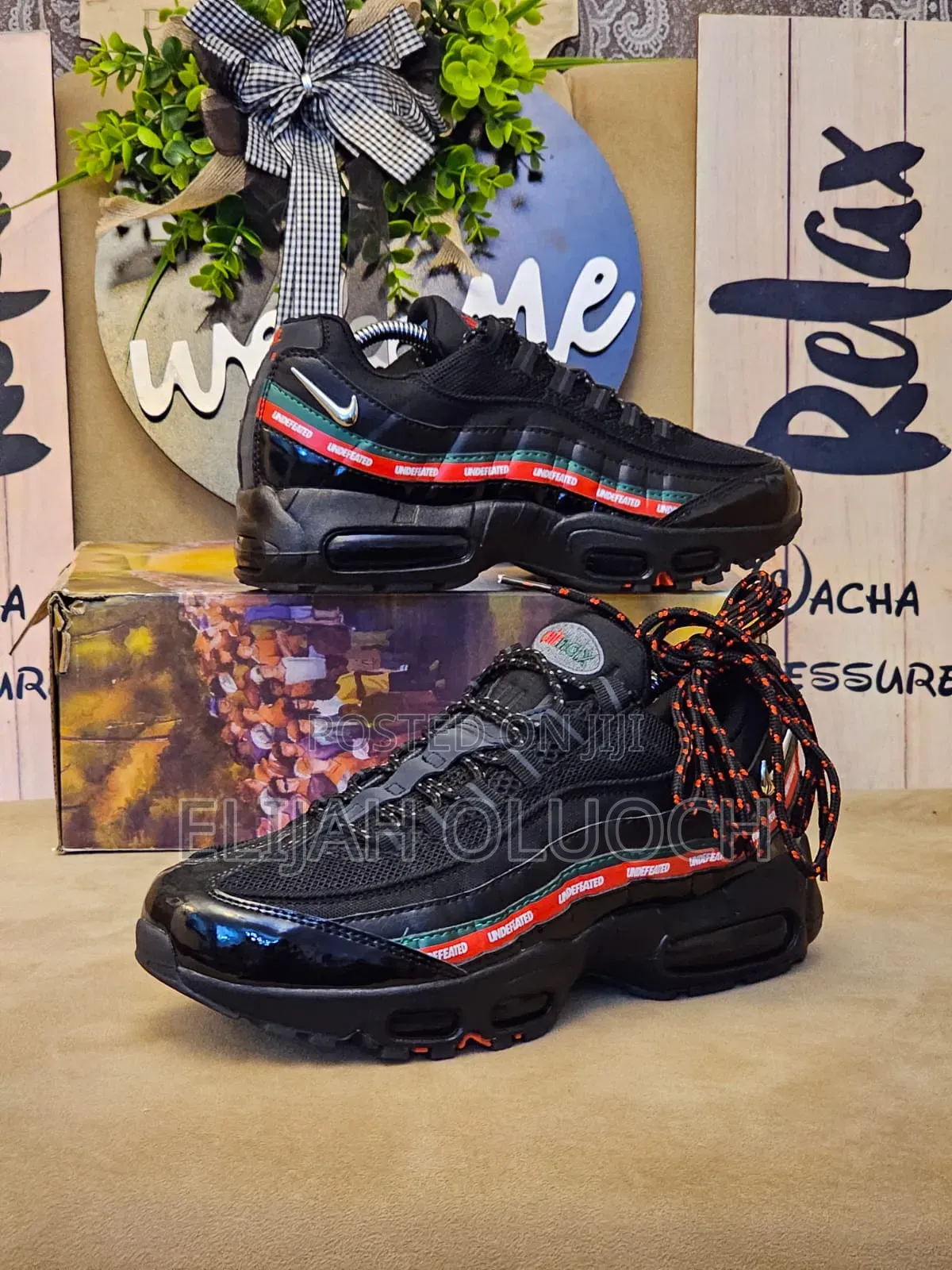 Undefeated X Nike Air Max 95 'black'.