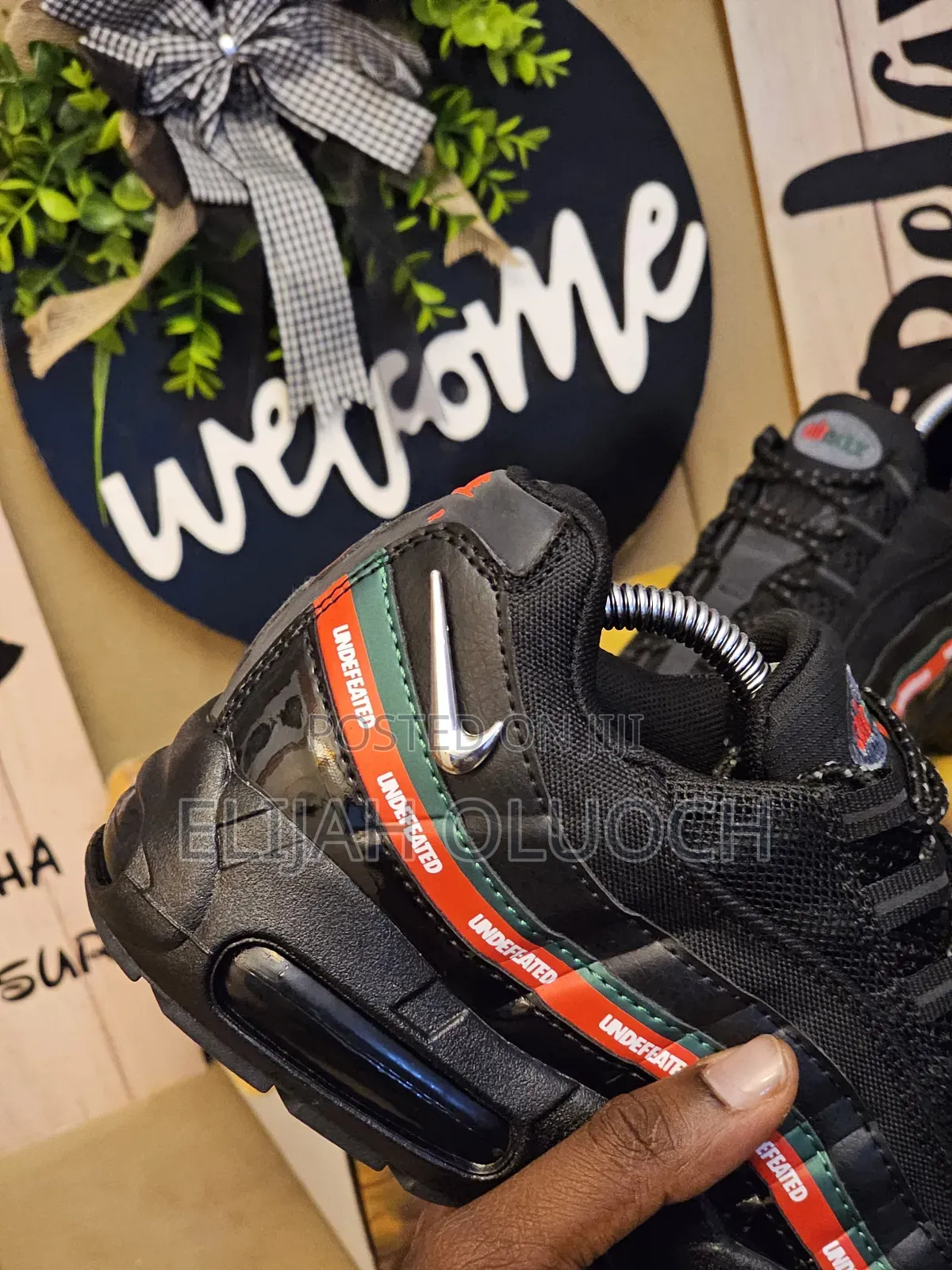 Undefeated X Nike Air Max 95 'black'.
