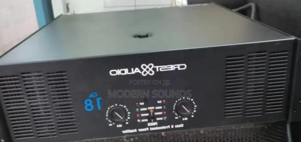 Crest Audio Power Amplifier Available - main view