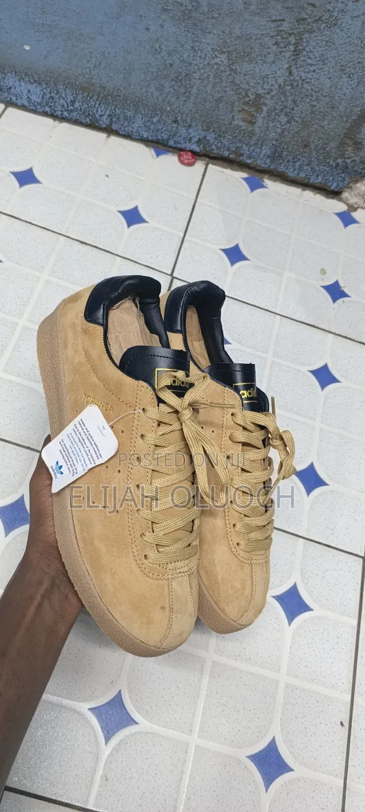 Adidas Original Topanga Brown Suede