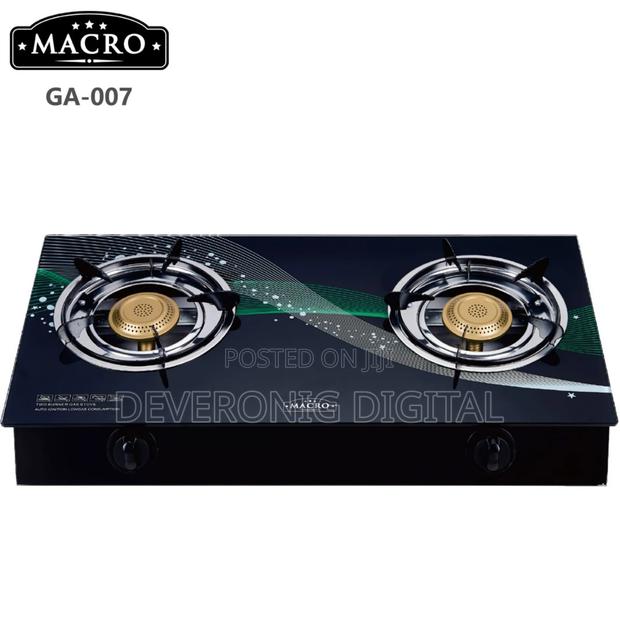 Nunix Macro 2 Glass Burner Cooker