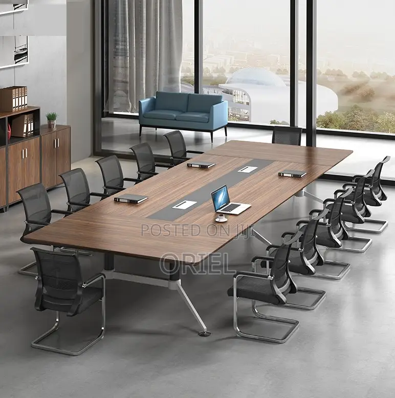 Boardroom Tables; Mobile Folding Conference Table With Lockable Wheels