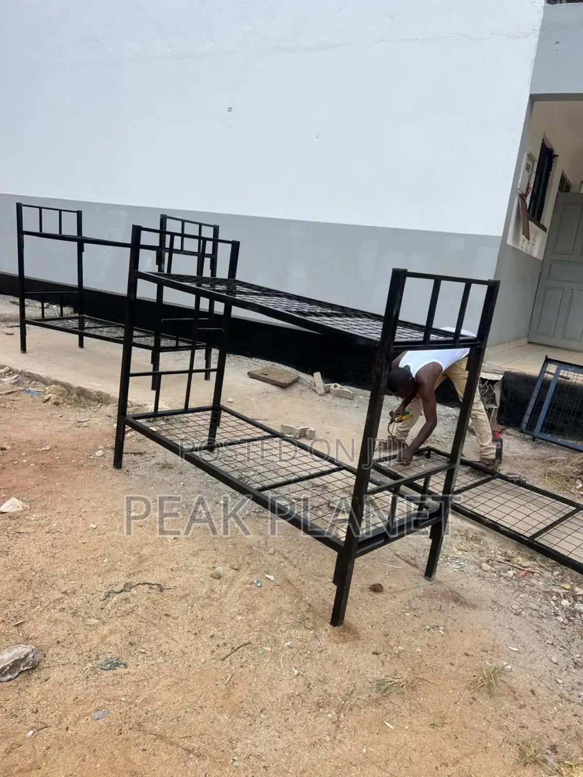 Double Decker High School Beds With Ladder – Brand New