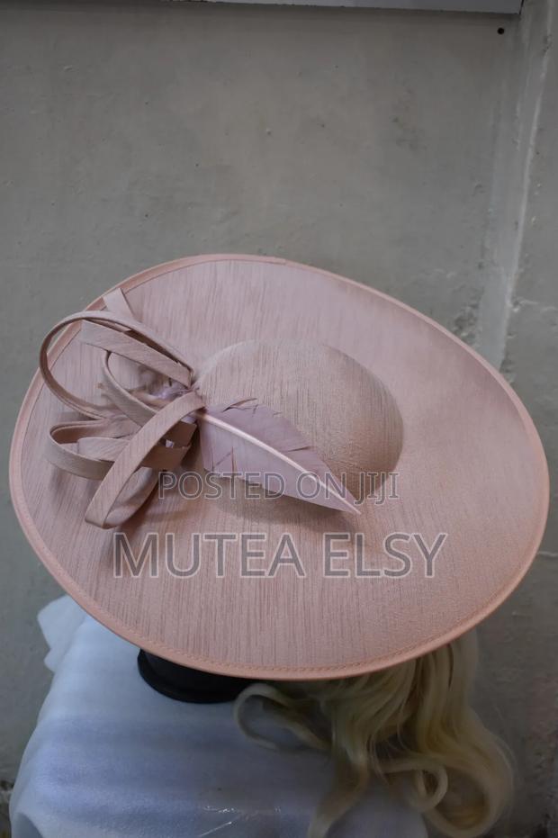 Red, Peach,Cream Orange Elegant Design Fascinators - main view