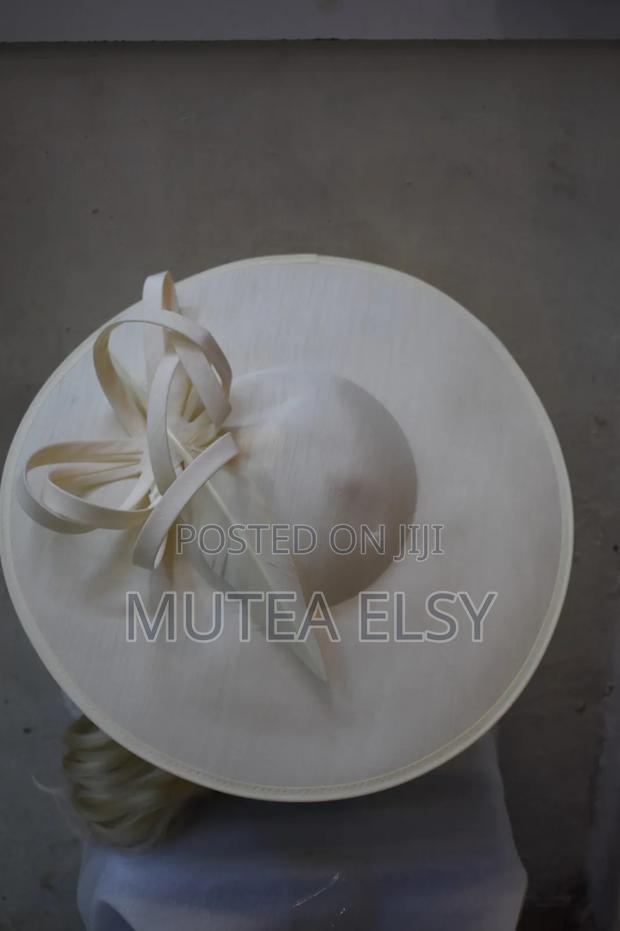 Red, Peach,Cream Orange Elegant Design Fascinators - thumbnail 2