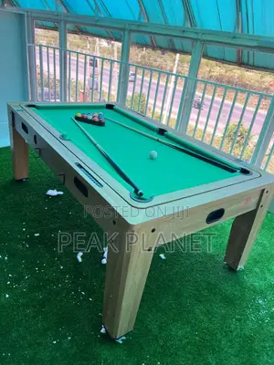 4 in 1 Billiards Pool Table – Air Hockey, Tennis Dining