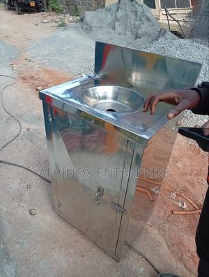 Hand Washing Station, Stainless - thumbnail 2