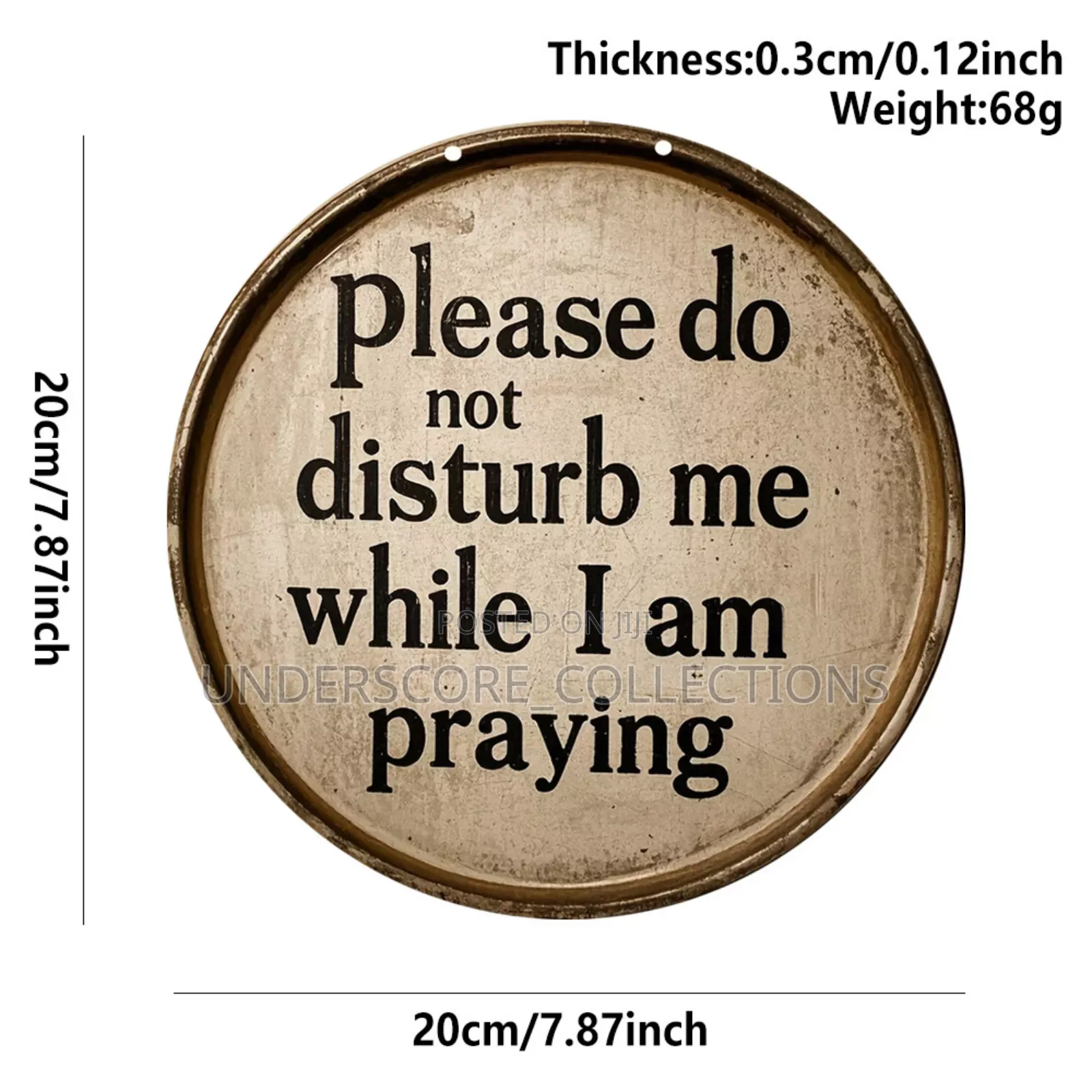 2d Flat Wooden Do Not Disturb Hanging Decor Sign*