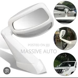 White Blind Spot Bonet Rear View Mirror Under Mirror