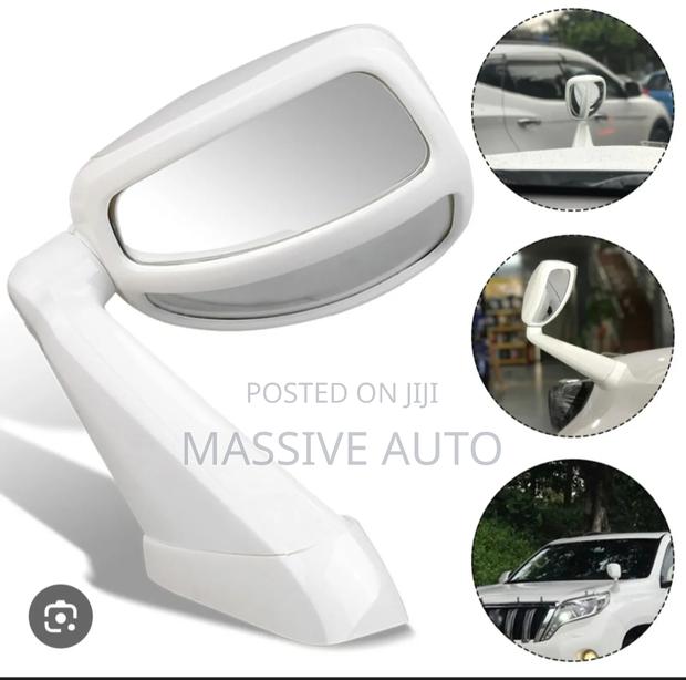 White Blind Spot Bonet Rear View Mirror Under Mirror - main view