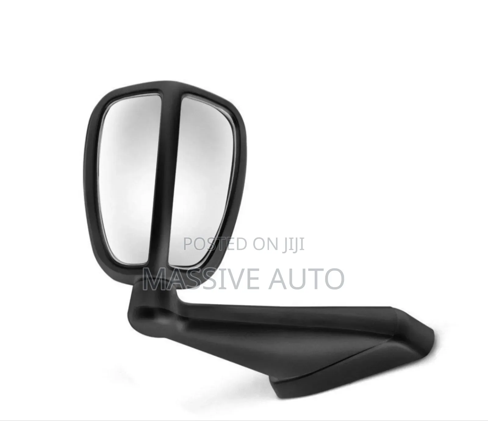 Black Universal Bonet Rear View Mirror Under Mirror