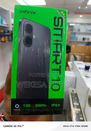 New Infinix Smart 10 64 GB Gray - main view