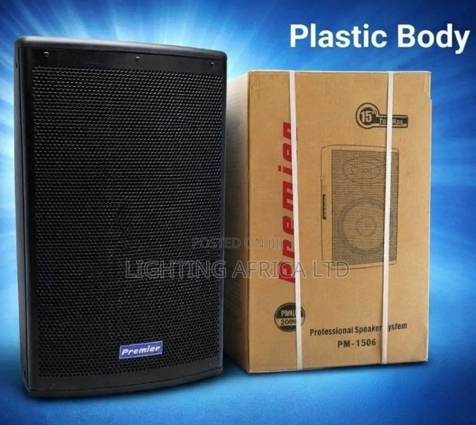 Premier 15" Mid Range Plastic High Power Speaker.