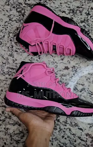 Jordan 11 Black Noir /Pink Size 38-45