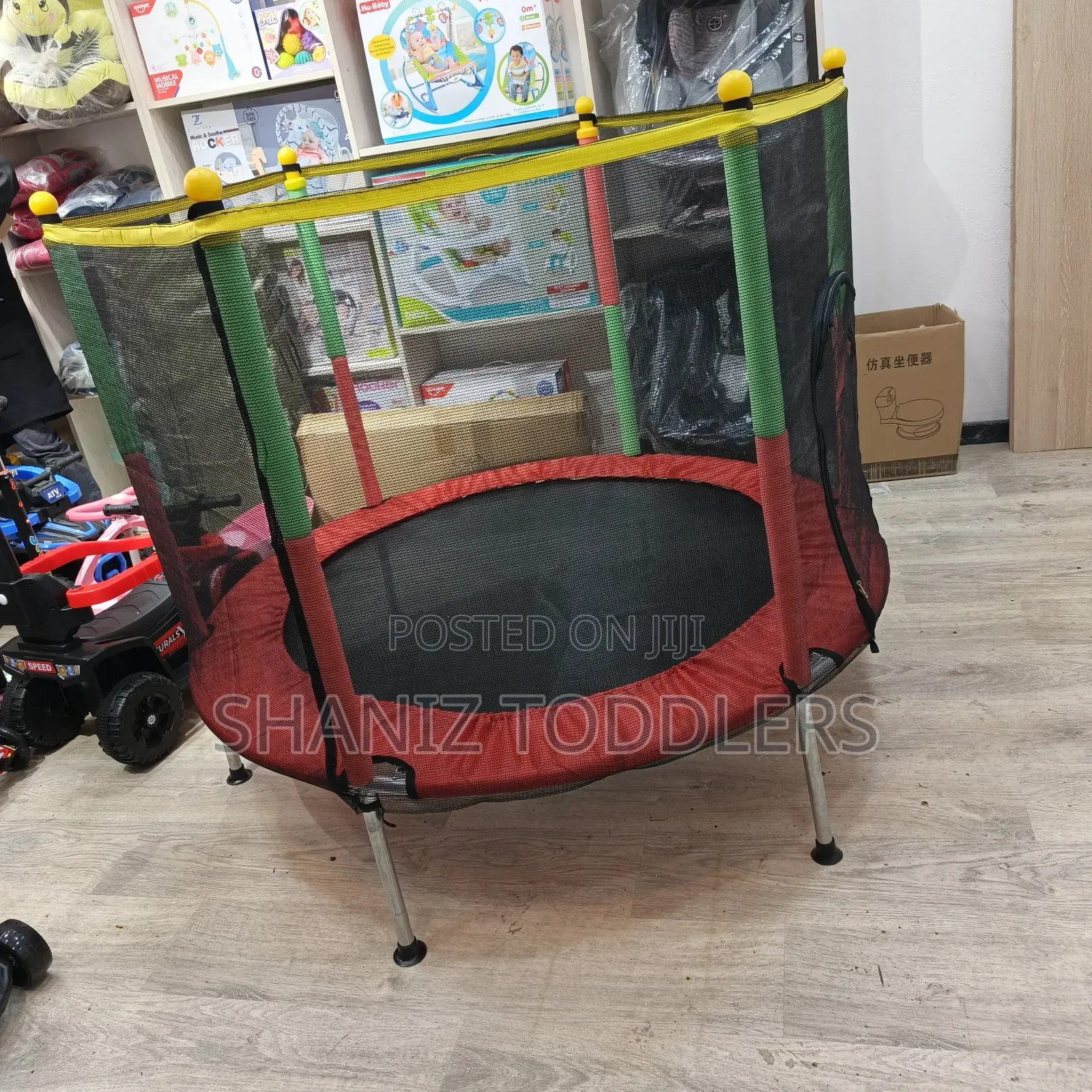 Toddler Jump Around Trampoline 4ft