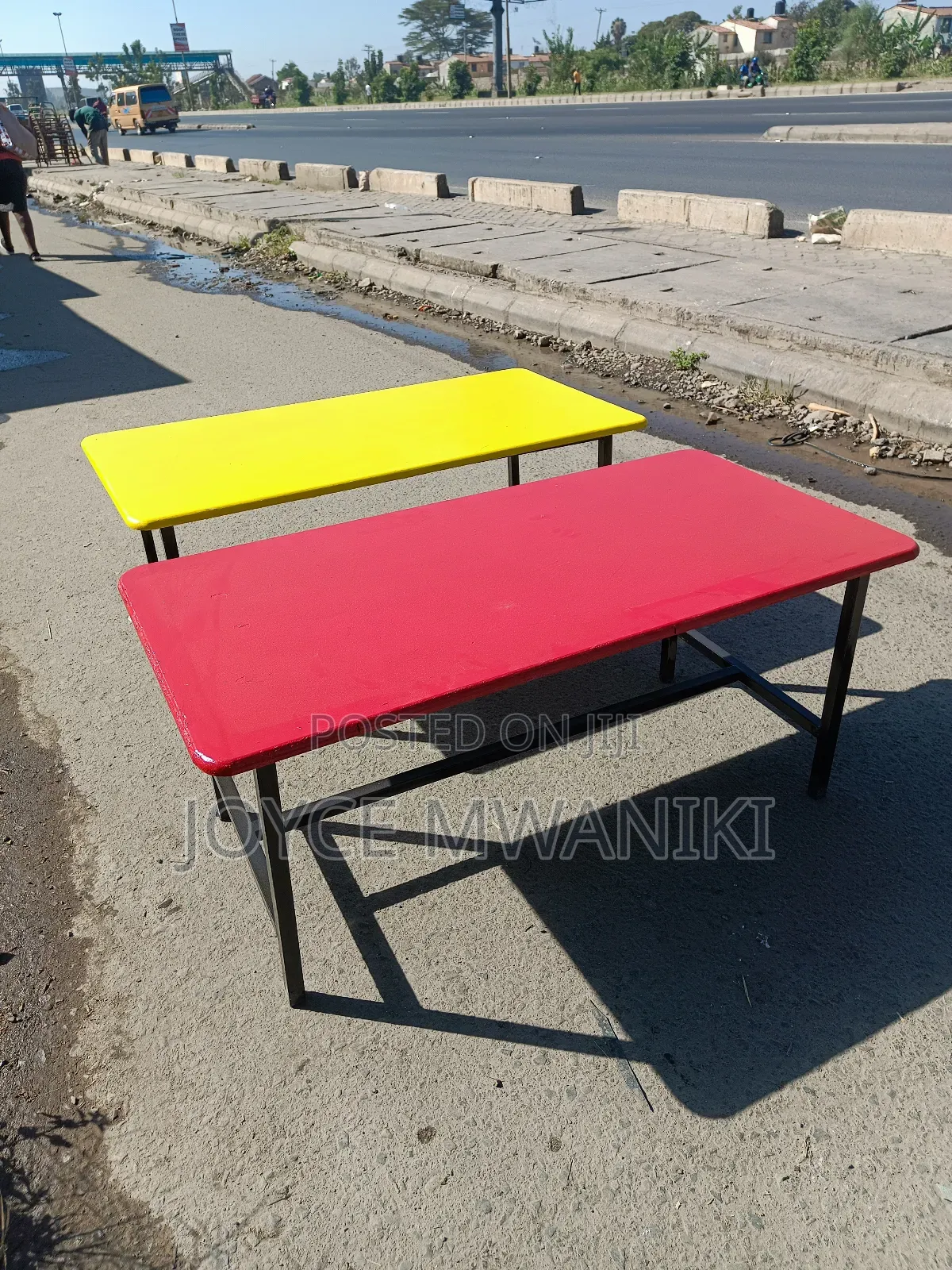 Kindergarten Tables With Assorted Colours 