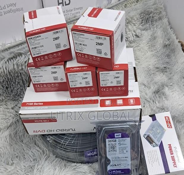4 Channel Hikvision Complete Surveillance Kit