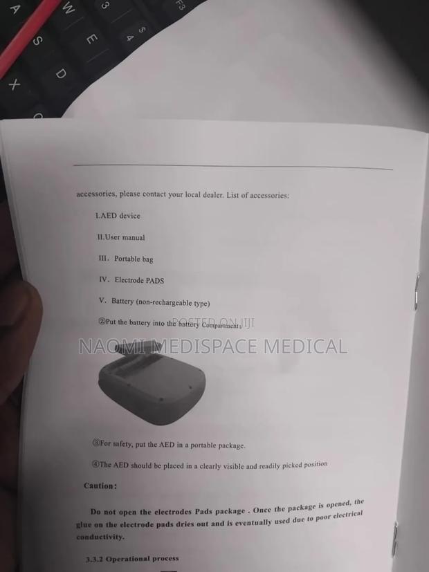Portable Aed Defibrillator Machine(Automated External Defibrillator) - thumbnail 8