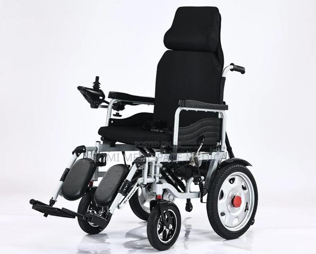 New High Back Electric Wheelchair Tubeless - main view