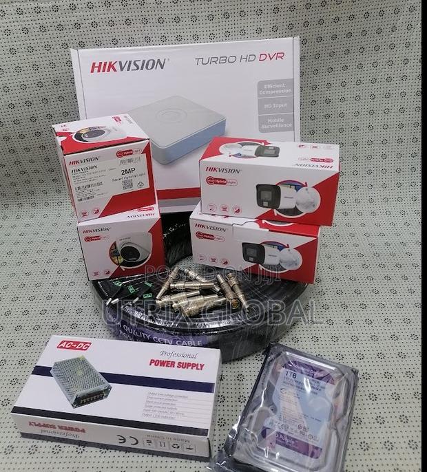 Hikvision Smart Hybrid Color And Audio Security Camera System