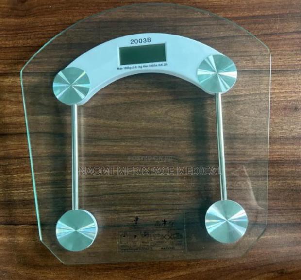 Bathroom Clear Weighing Scale for Weight - main view