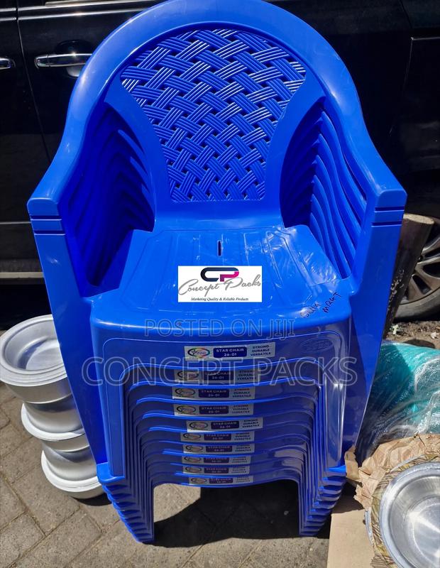 Star Pocket Friendly Quality Plastic Chair. - main view