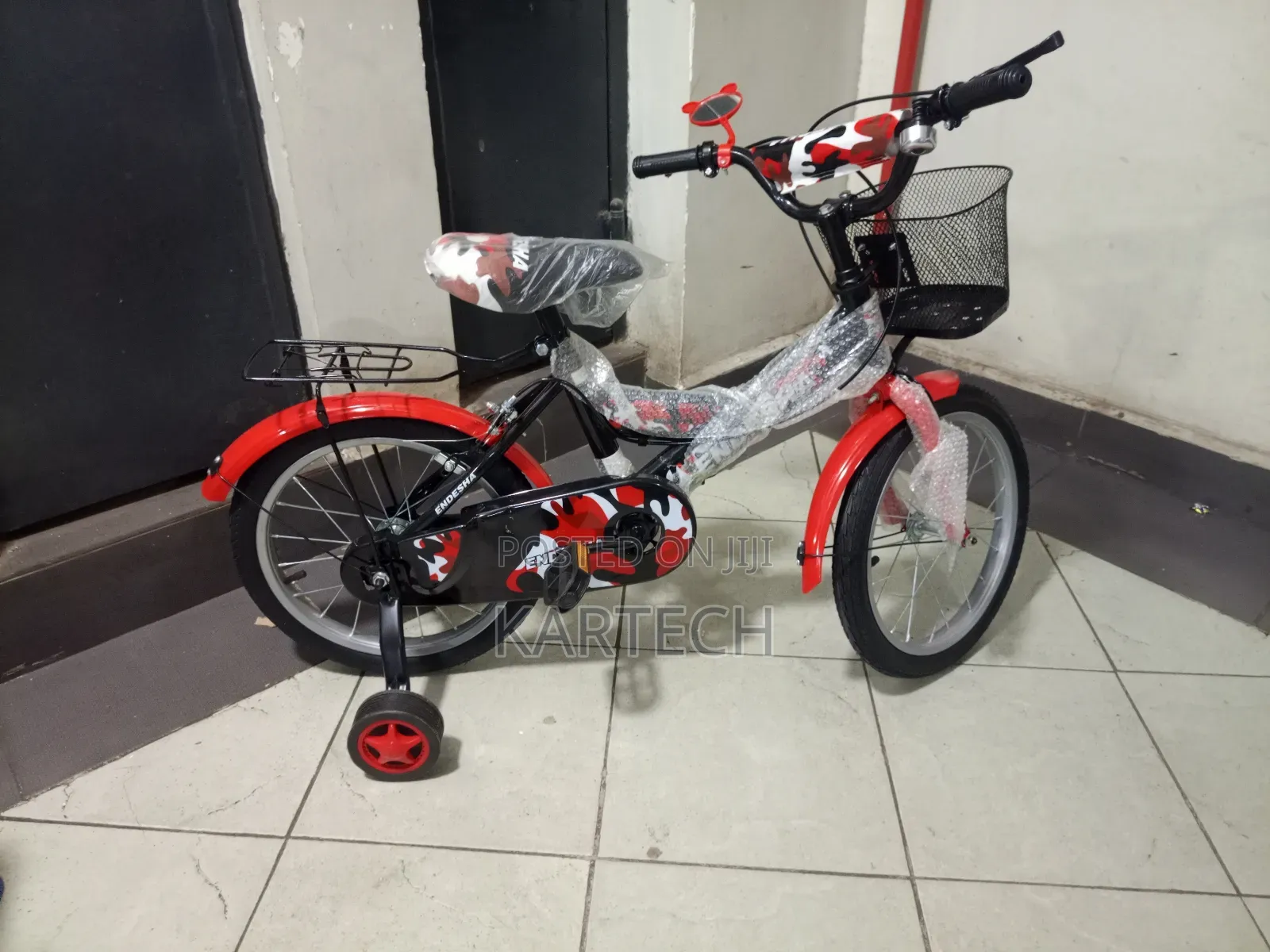 Endesha Kids Bicycle Size 20" Red/Black