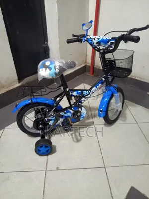 Endesha Kids Bicycle Size 12 (Blue/Black)