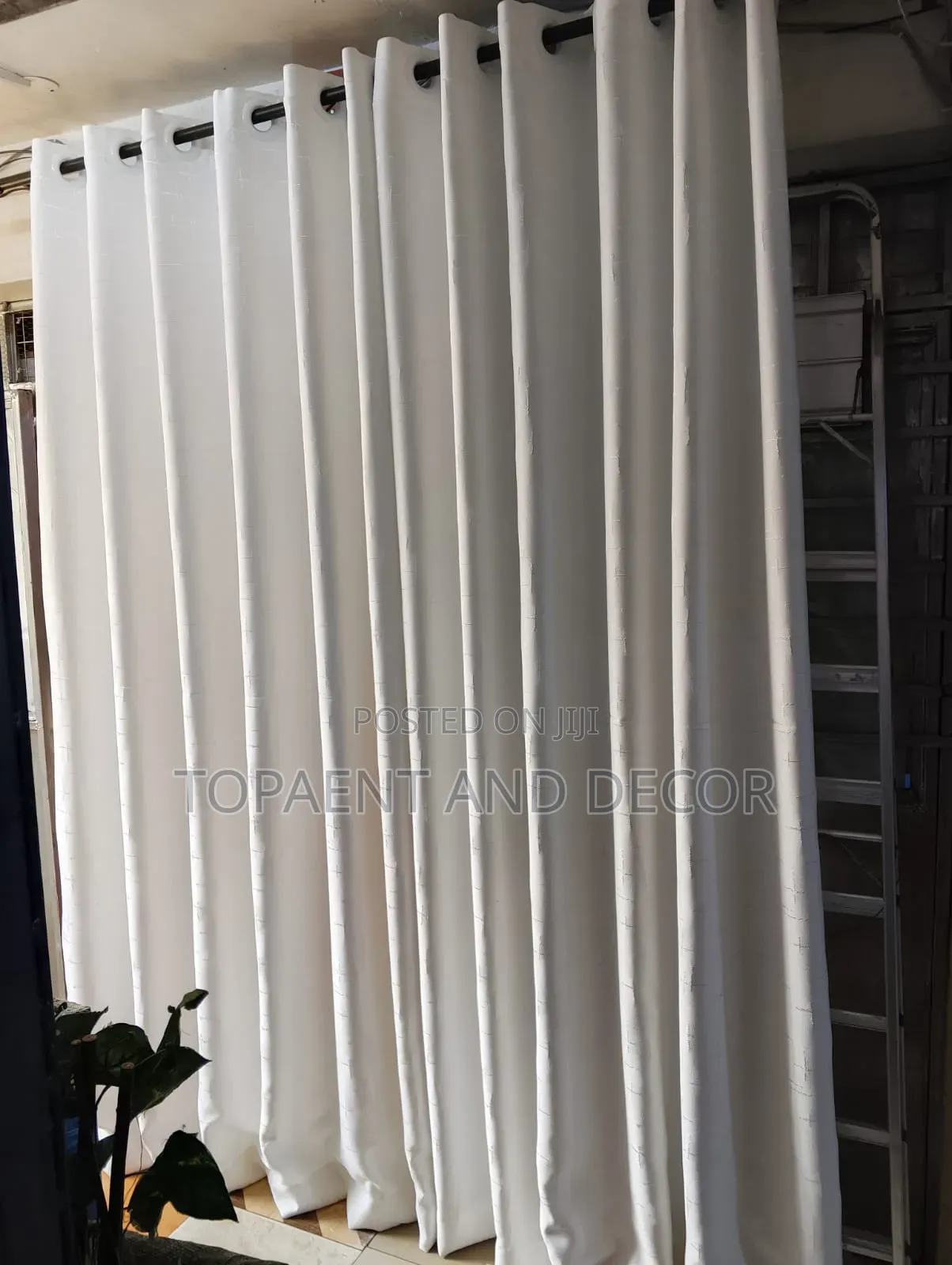 Ravishing White Window Curtains