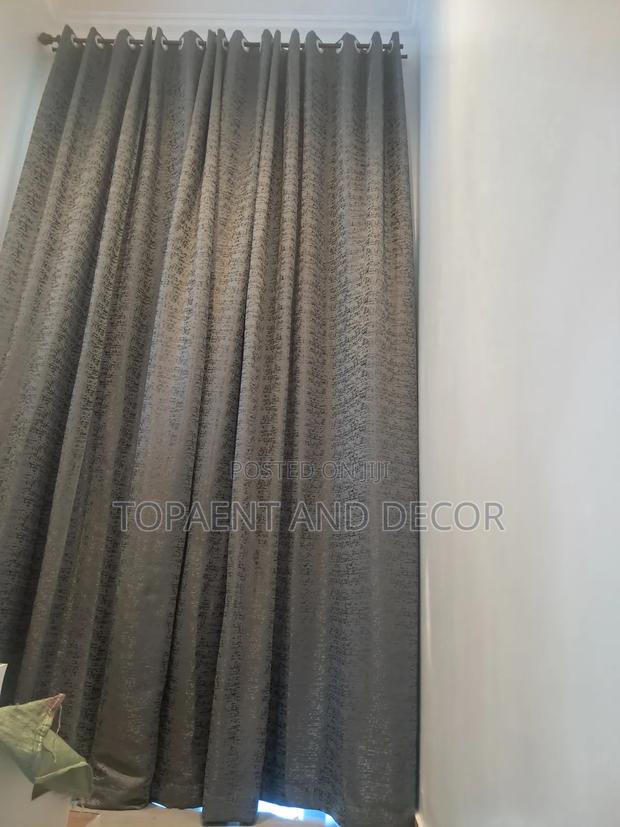 Long Magnificent Stairs Window Curtains