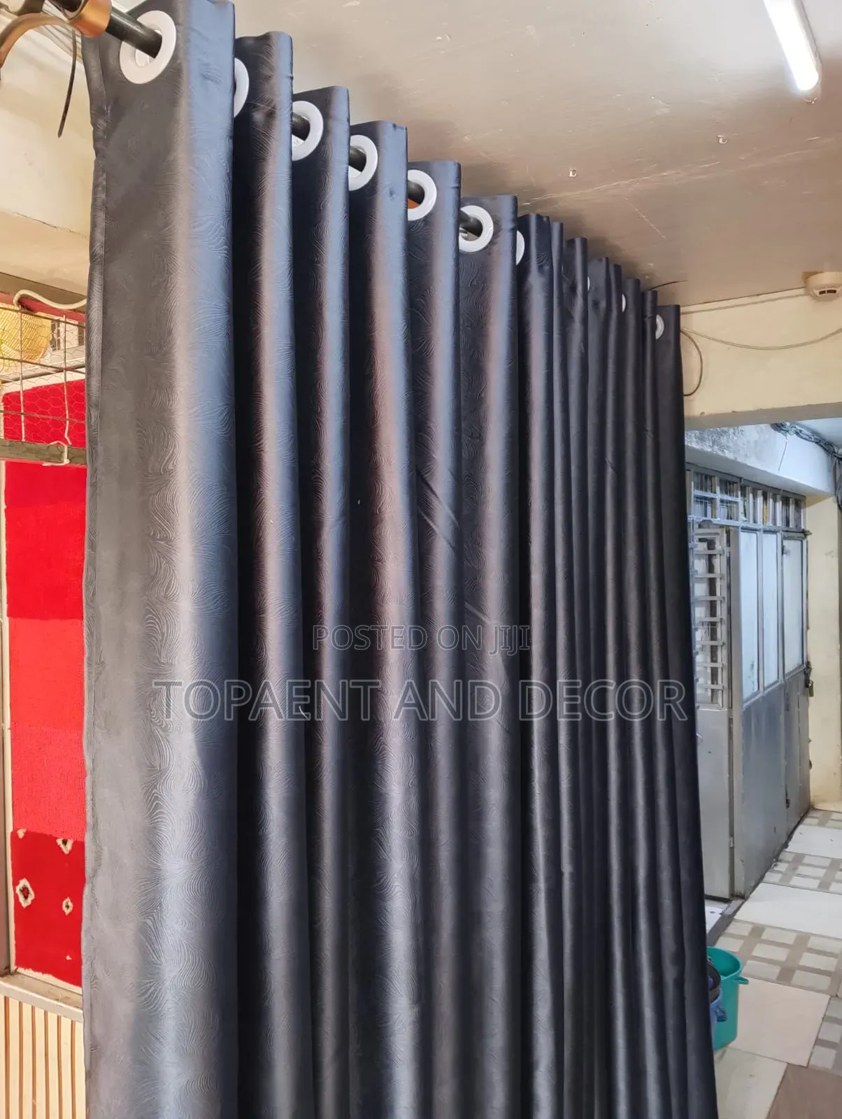 Nice and Elegance Grey Blackout Curtains