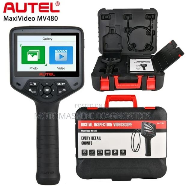 Autel Maxivideo Mv480 Digital Inspection Borescope Endoscope Camera