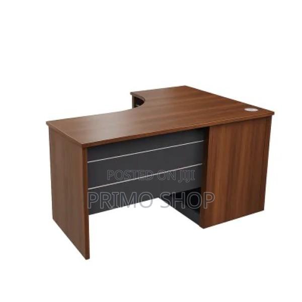 Office Desk : 140cm Curved Executive Office Desk - thumbnail 11