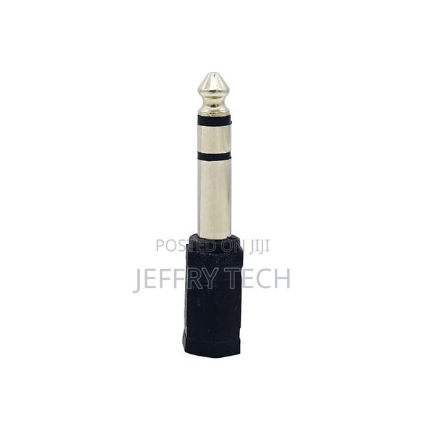 6.35mm Male to 3.5mm Female Audio Connectors Pack of 1pcs